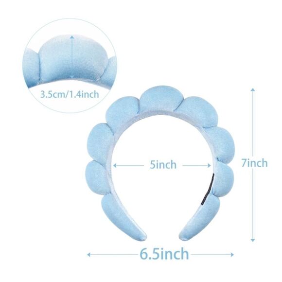 Skincare Bubble Headband - Picture 4 of 5